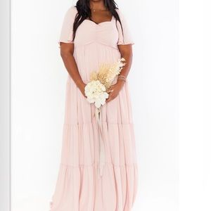 Show Me Your Mumu Blush Pink Maxi Dress
